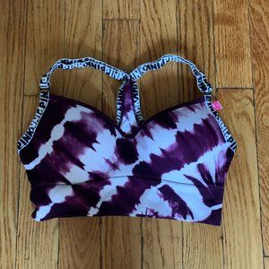 VS - Pink wireless push up sports bra